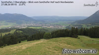 Sonthofen - Oberallgäu - Vista a nord-ovest