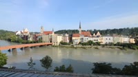 Wasserburg am Inn - Brucktor, Roter Brücke