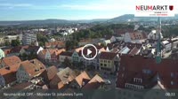 Aukštutinio Pfalco Noimarktas - Münster St. Johannes Turm