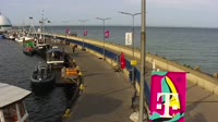 Boulevard du bord de mer, plage