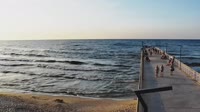 Molo i plaża