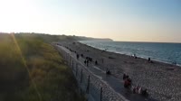 Plaża z promenadą