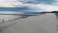 Molo i plaża