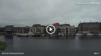 Emden - Alter Binnenhafen, Eisenbahndock Bridge
