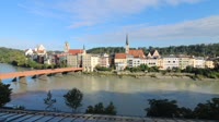 Wasserburg am Inn - Brucktor, Roter Brücke