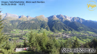 Virgen - Würfelehütte - Vue du nord