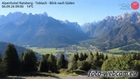 Toblach - Alpenhotel Ratsberg - Blick nach Süden