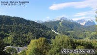 Garmišas-Partenkirchenas - Große Olympiaschanze, Zugspitze