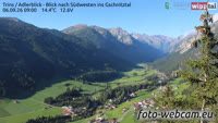 Trins - Adlerblick - Blick nach Südwesten ins Gschnitztal