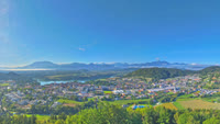 Völkermarkt - Blick vom Strutzikogel über die Stadt Völkermarkt