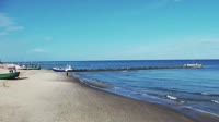 Molo i plaża