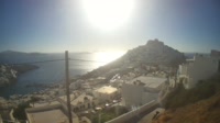Astypalaia - pilis, vėjo malūnai