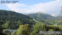 Garmišas-Partenkirchenas - Große Olympiaschanze, Zugspitze