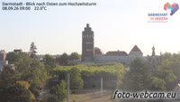 Darmštatas - Mathildenhöhe - Hochzeitsturm