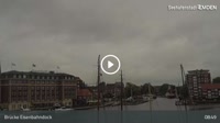 Emden - Alter Binnenhafen, Brücke Eisenbahndock