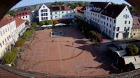 Neuburg an der Donau - Schrannenplatz, Amalienstraße. Schloss