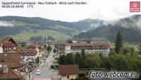 Dobbiaco - Apparthotel Germania - Vue du nord