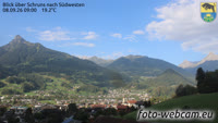 Schruns - Blick über Schruns nach Südwesten
