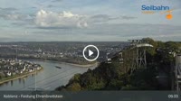 Koblencas - Ehrenbreitsteino tvirtovė
