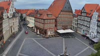 Hildesheim - Marktplatz, Hütte, Universität