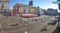 Zagrebas - Trg bana Josipa Jelačića