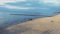 Molo i plaża