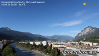 Innsbruck - Università - Vista panoramica