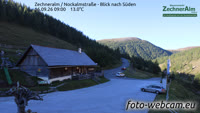 Zechneralm - Nockalmstraße - Vista a sud
