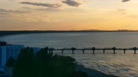 Pakrantės panorama - prieplauka