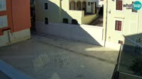 Pag - Novalja - Alojzija Stepinca square and Dalmatinska street