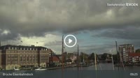 Emden - Alter Binnenhafen, Eisenbahndock Bridge