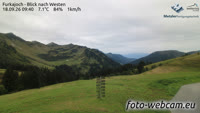 Furkajoch - Gapfohler Falba, Gamsberg, Säntis