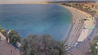 Nica - Promenade des Anglais, paplūdimys