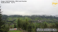 Virgen - Würfelehütte - North view