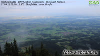 Samerberg - Hochrieshütte - Veduta a nord