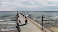 Molo i plaża