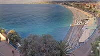 Nizza - Promenade des Anglais, Spiaggia