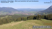 Sonthofen - Oberallgäu - Vista a nord-ovest