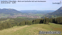Sonthofen - Oberallgäu - Vista hacia el noroeste