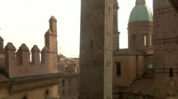 Bologna - Türme Garisenda und Asinelli