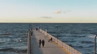 Molo i plaża