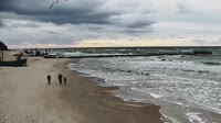Molo i plaża