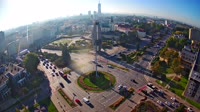 Ogrody Bernardynów, Pomnik, Rondo Dmowskiego