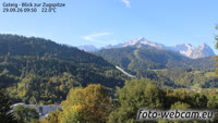 Garmišas-Partenkirchenas - Große Olympiaschanze, Zugspitze