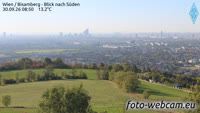 Bisamberg - Wien - Blick nach Süden