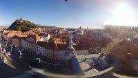 Graz - Rathausturm - Hauptplatz, , Schlossberg