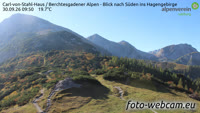 Berchtesgadener Alpen - Blick nach Süden ins Hagengebirge