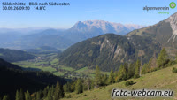 Werfenweng - Dr.Heinrich-Hackel-Hütte - Blick nach Süden