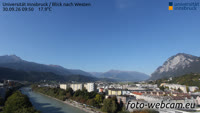 Innsbruck - Universität - Blick nach Westen