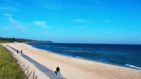 Plaża z promenadą